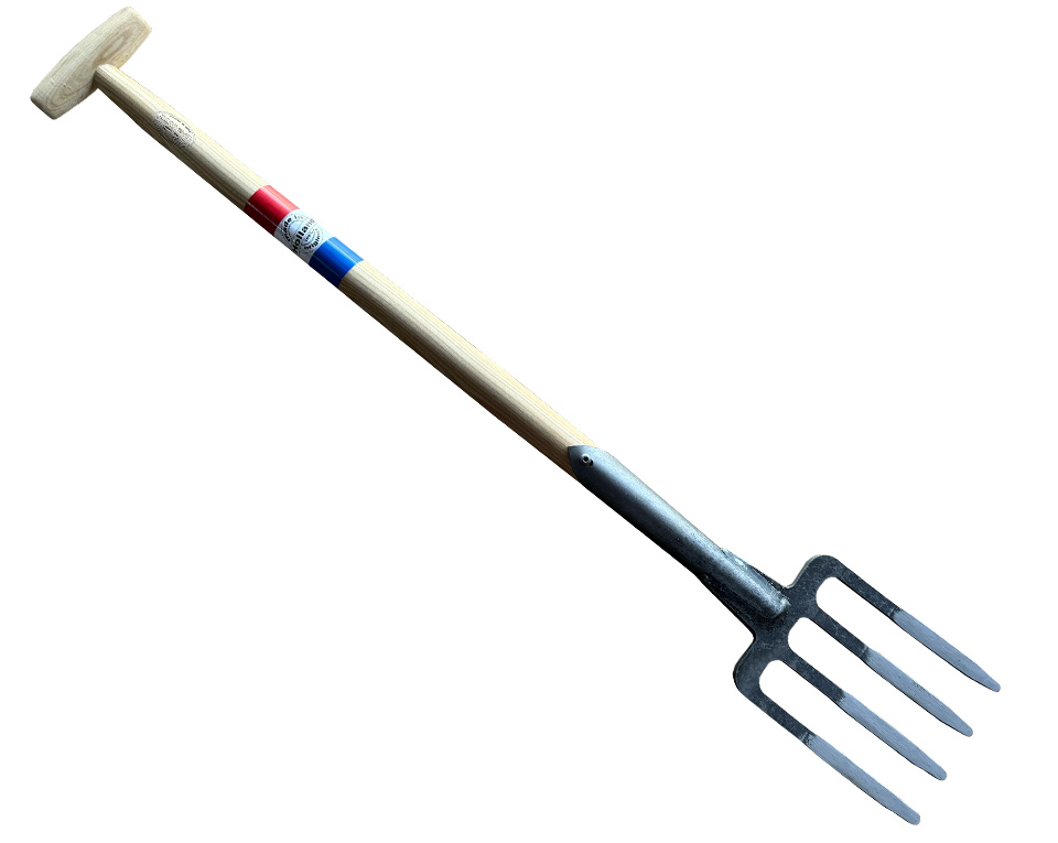 Damesgreep 4 tands essen steel 700mm